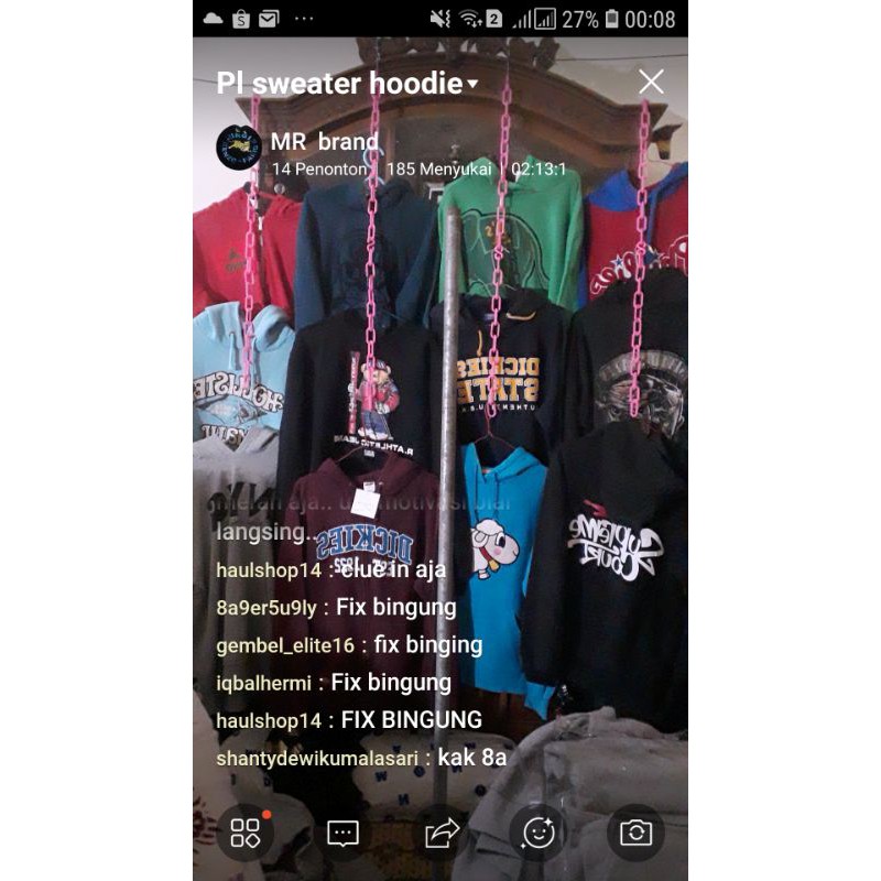 Pl sweater hoodie dickies