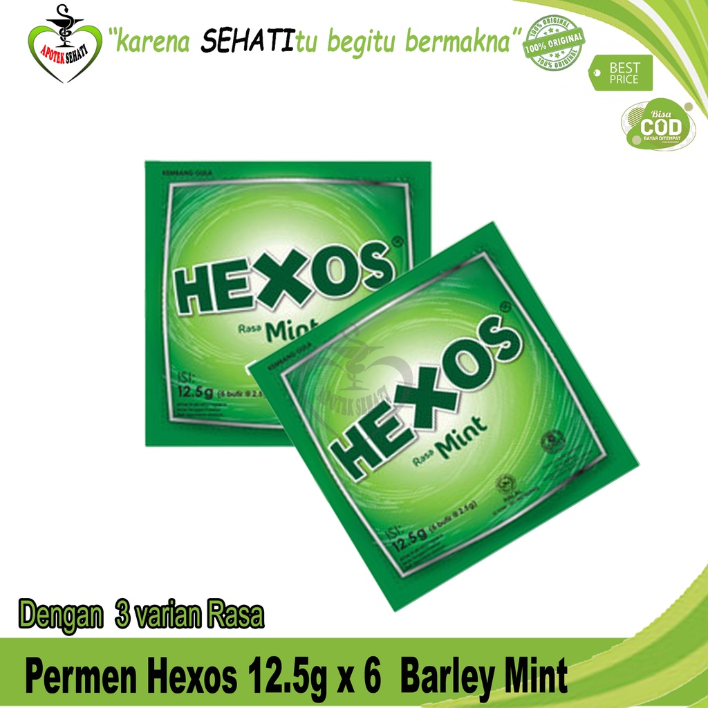 MURAH PERMEN HEXOS / Permen Penyegar Nafas