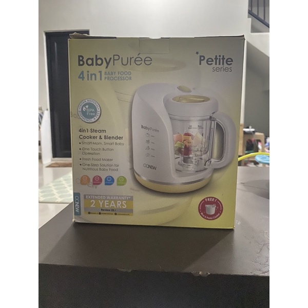 SECOND Baby Puree 4in1 Baby Food Processor Oonew