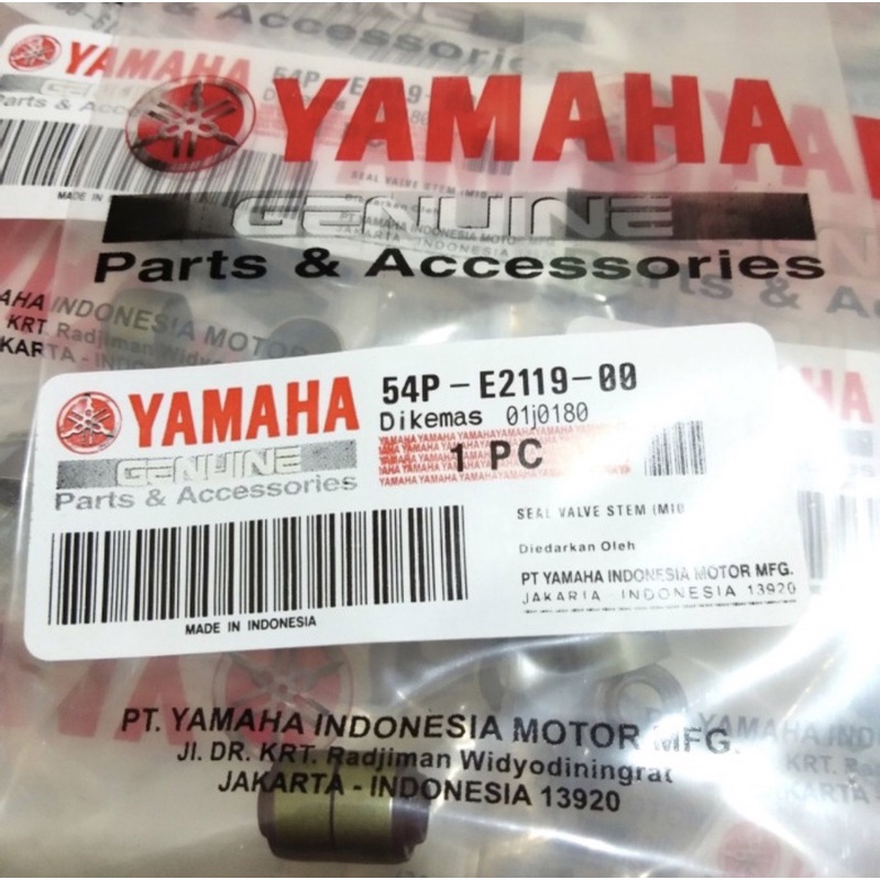 SIL SEAL KLEP YAMAHA MIO J / M3 / SOUL GT / FINO / NMAX / AEROX 54P