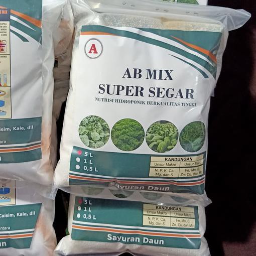 ♔ Hidroponik AB MIX 5 Liter ➵