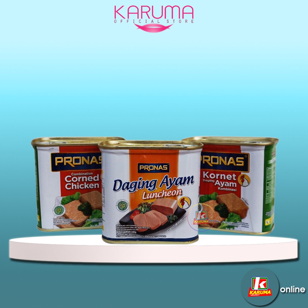 Pronas Corned Chicken, Pronas Kornet Daging Ayam, Pronas Luncheon Ayam