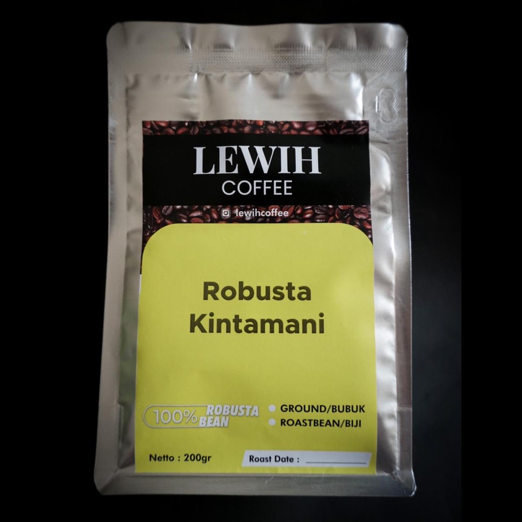 

Kopi Robusta BALI KINTAMANI 200 Gram (Bubuk/Biji Kopi)