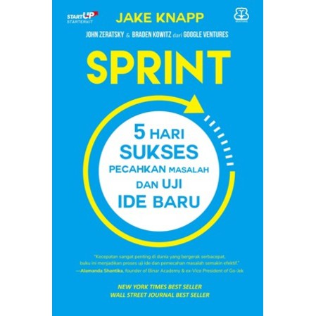 BUKU BISNIS SPRINT 5 HARI SUKSES PECAHKAN MASALAH DAN UJI IDE BARU
