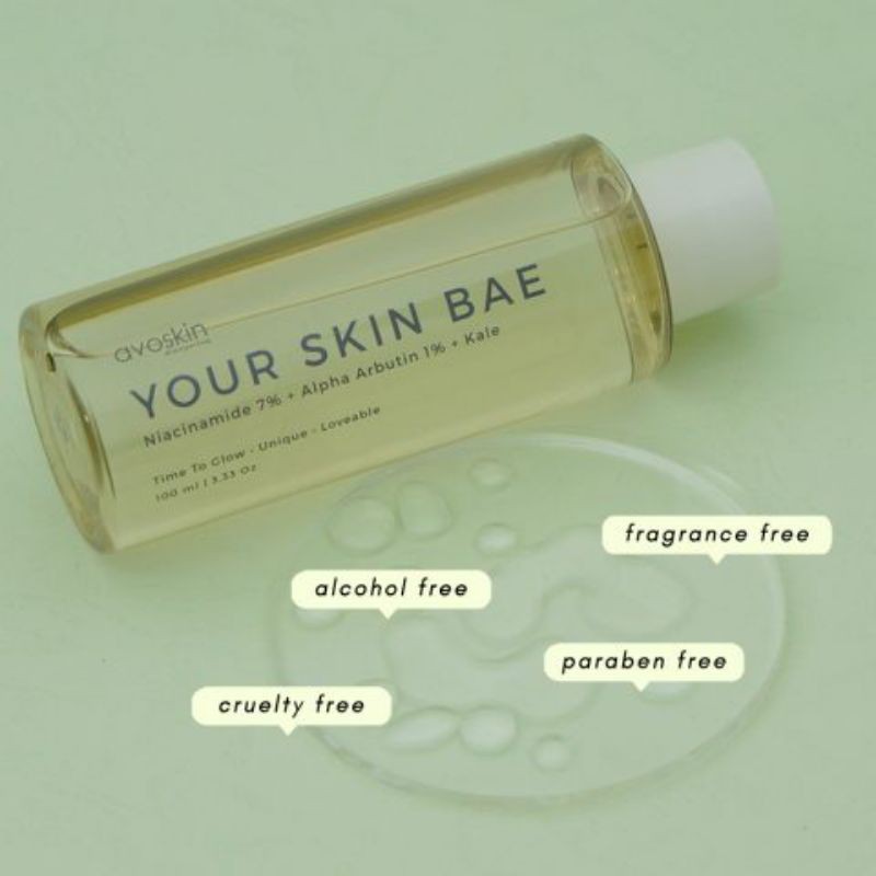 Avoskin Your Skin Bae Niacinamide 7% + Alpha Arbutin 1% + Kale