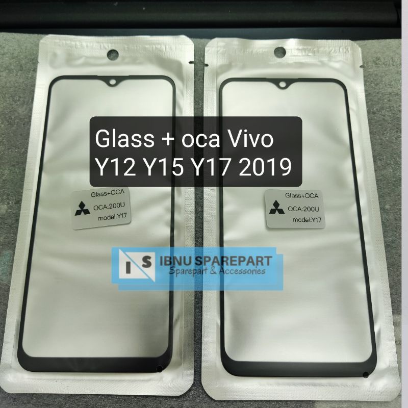 GLASS TOUCHSCREEN+OCA VIVO Y12/Y17 Kaca touchscreen