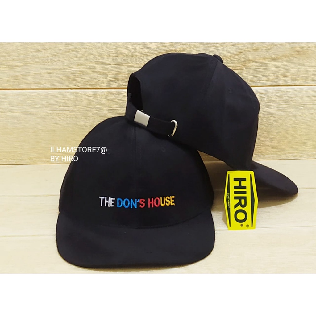 (COD)Topi Distro Pria/Topi Snapback Bordir The Don's House New Model/Topi Distro Terlaris
