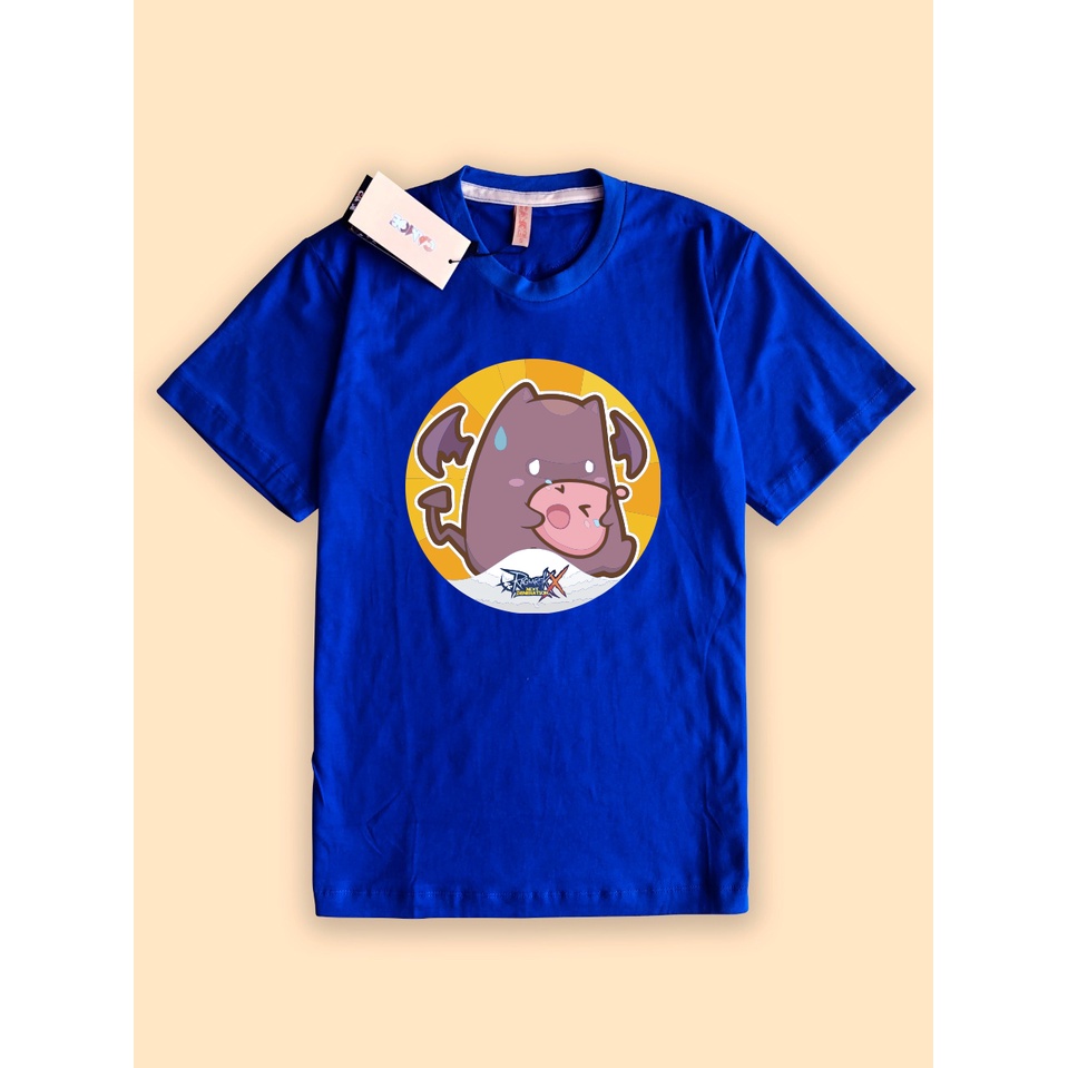 Kaos Tshirt Gaming Ragnarok X Deviruchi Poring