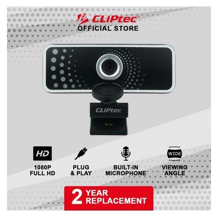 ITSTORE Webcam Full HD 1080P Wide-Angle CLIPtec RZW388 Promo RZW 388