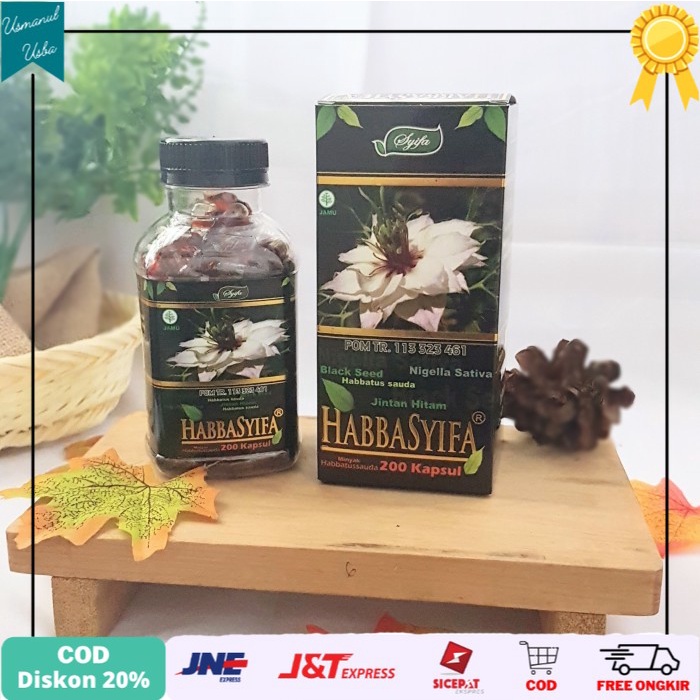 

❤COD❤ Habbatussauda Habbasyifa 200 Kapsul