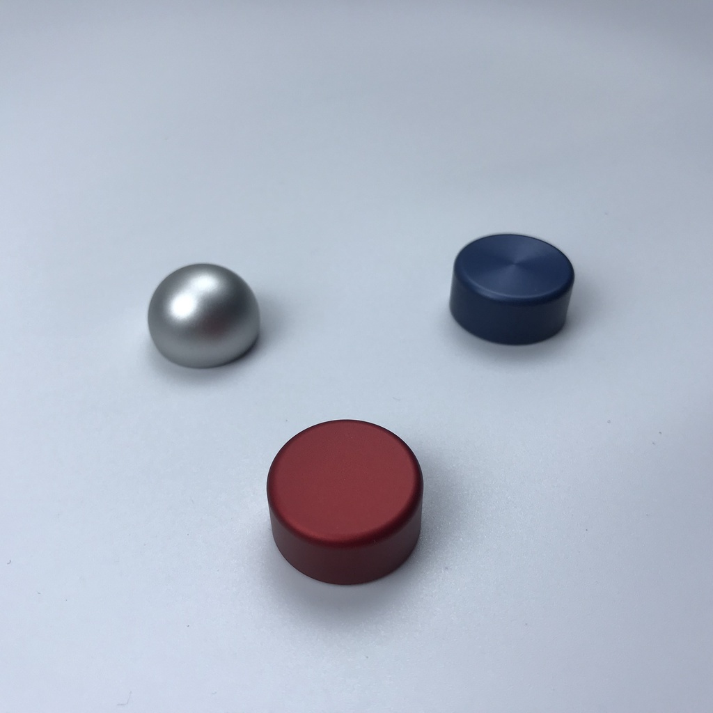 Nj80 Knob Metal Pengganti Nj80 Warna Biru / Merah / Silver