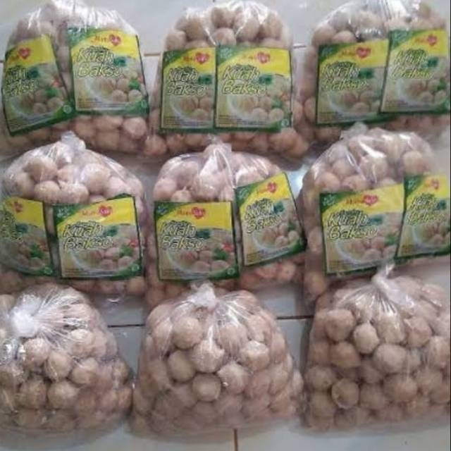 

Bakso 100% sapi asli enak tanpa bahan pengawet per pack isi 50