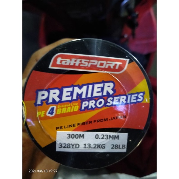 benang PE proseries ukuran 0,23