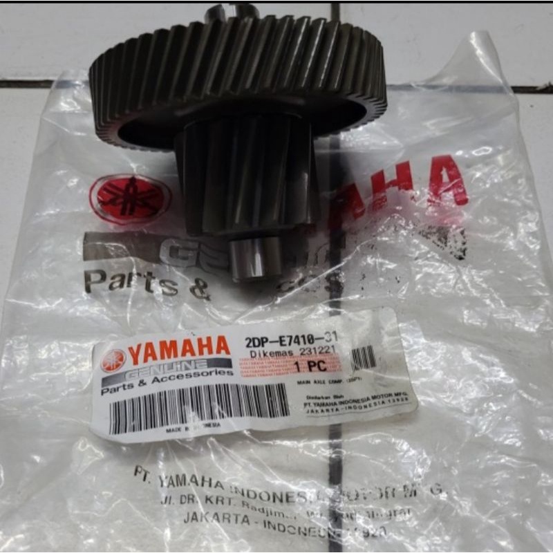 GIR GEAR GIGI RASIO DEPAN NMAX N MAX ASLI ORI YAMAHA 2DP E7410 31