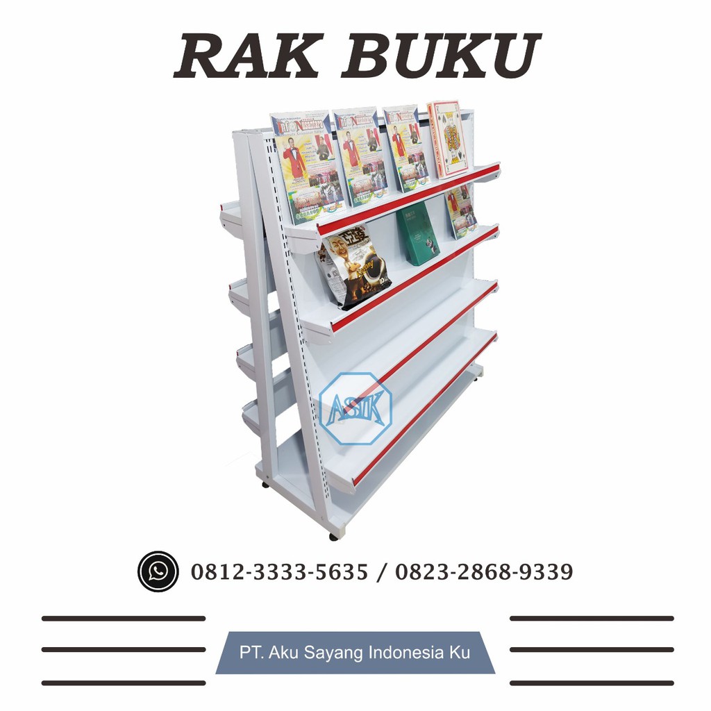 Rak Buku Rak Perpustakaan Rak Display Rak Gramedia Rak Buku Rak Perpustakaan Rak Display Rak Gramedia