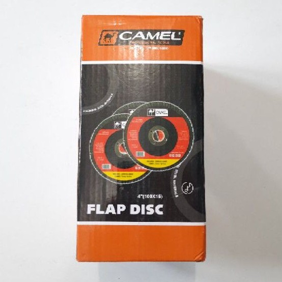 Flap Disc 4&quot; Amplas Susun grit 60 / Amplas Tumpuk Harga Per Pcs (C354)