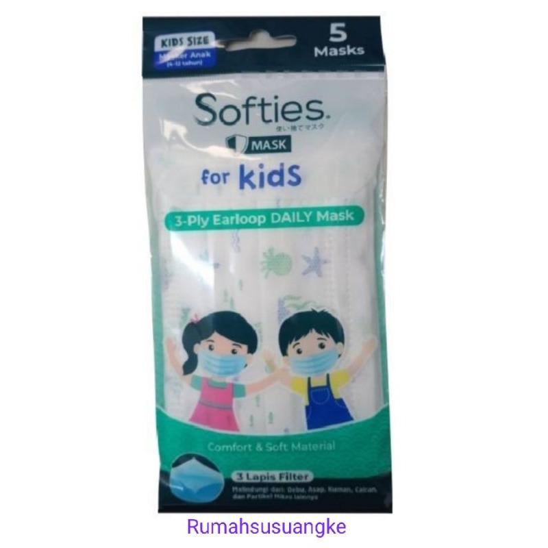 softies mask  for kids &amp; adults(5pcs)