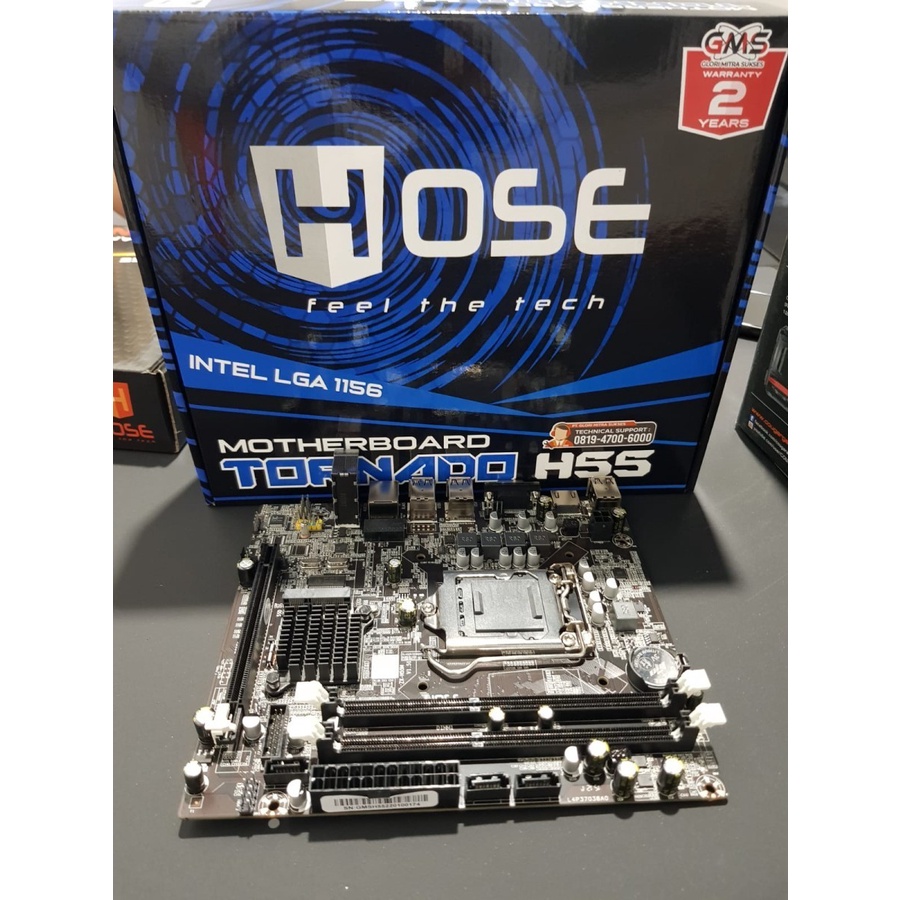 Motherboard Hose H55 Intel LGA 1156 NEW