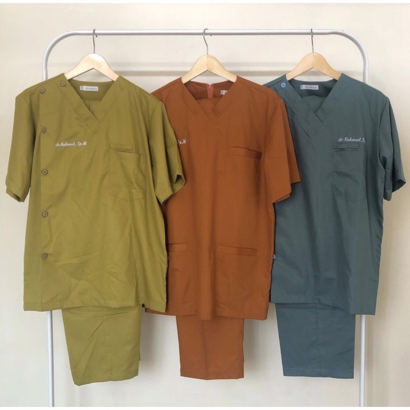 Baju Jaga Baju Ok Baju Oka Baju Dokter APD Gown Baju Jaga Baju Ok Baju Oka Baju Dokter APD Gown