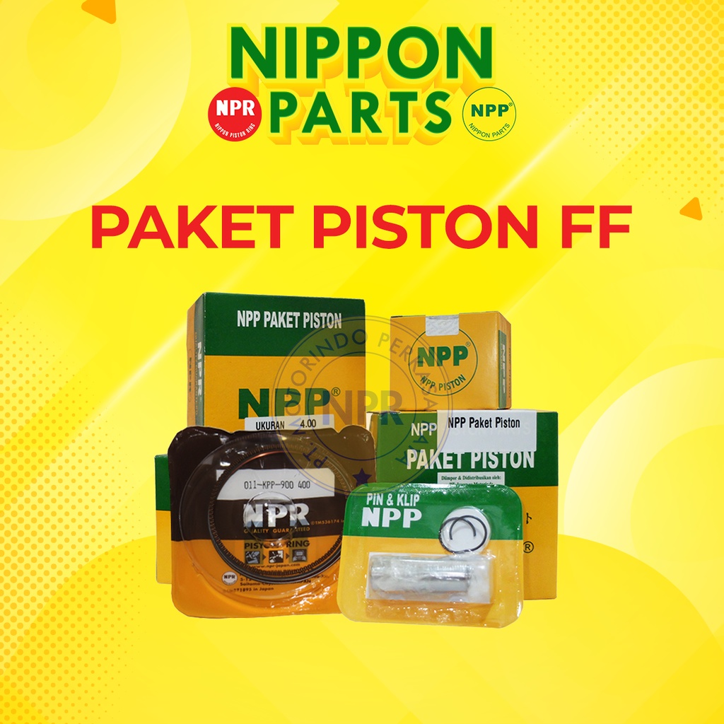 PISTON KIT HALF FORGING / PISTON KIT SEMI FORGING KLX 150 NPP