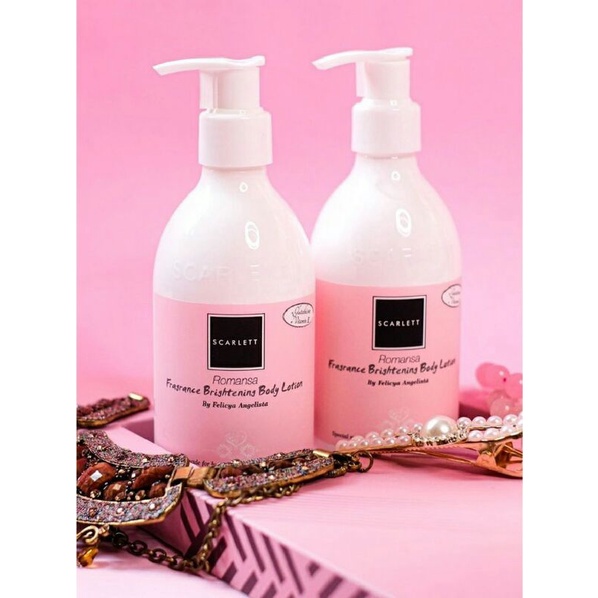 SCARLETT FRAGRANCE Hand & body whitening cream - romansa