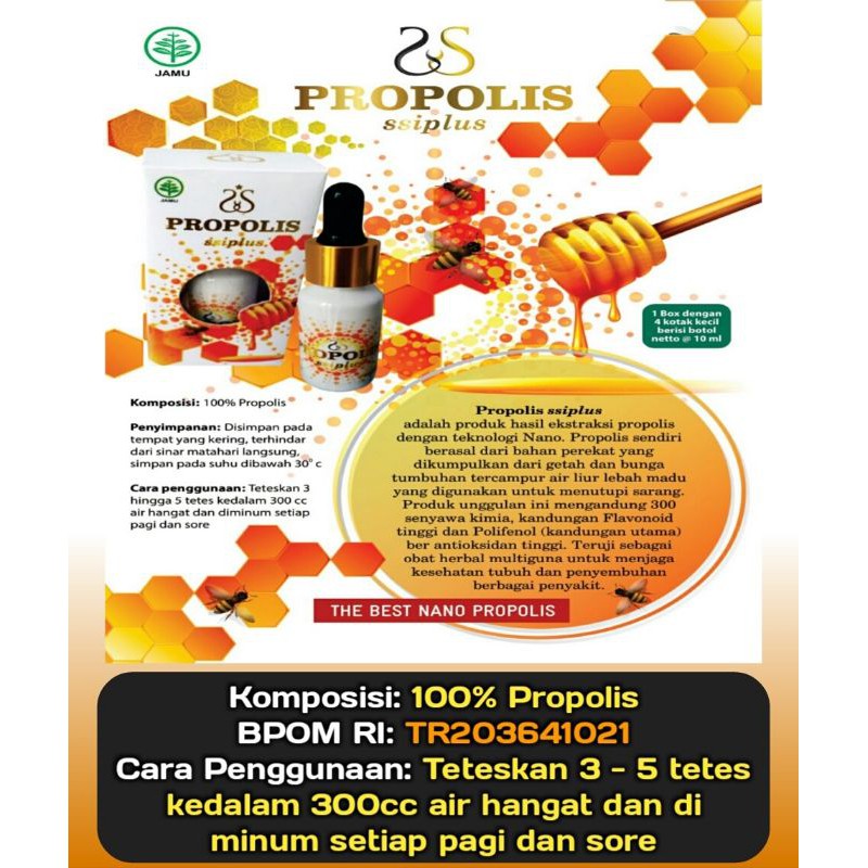 Propolis SSIPLUS 1 botol original