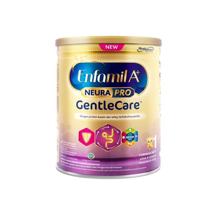 ENFAMIL A+ TAHAP 1 GENTLE CARE 900 GR ( 0 - 6 BULAN )