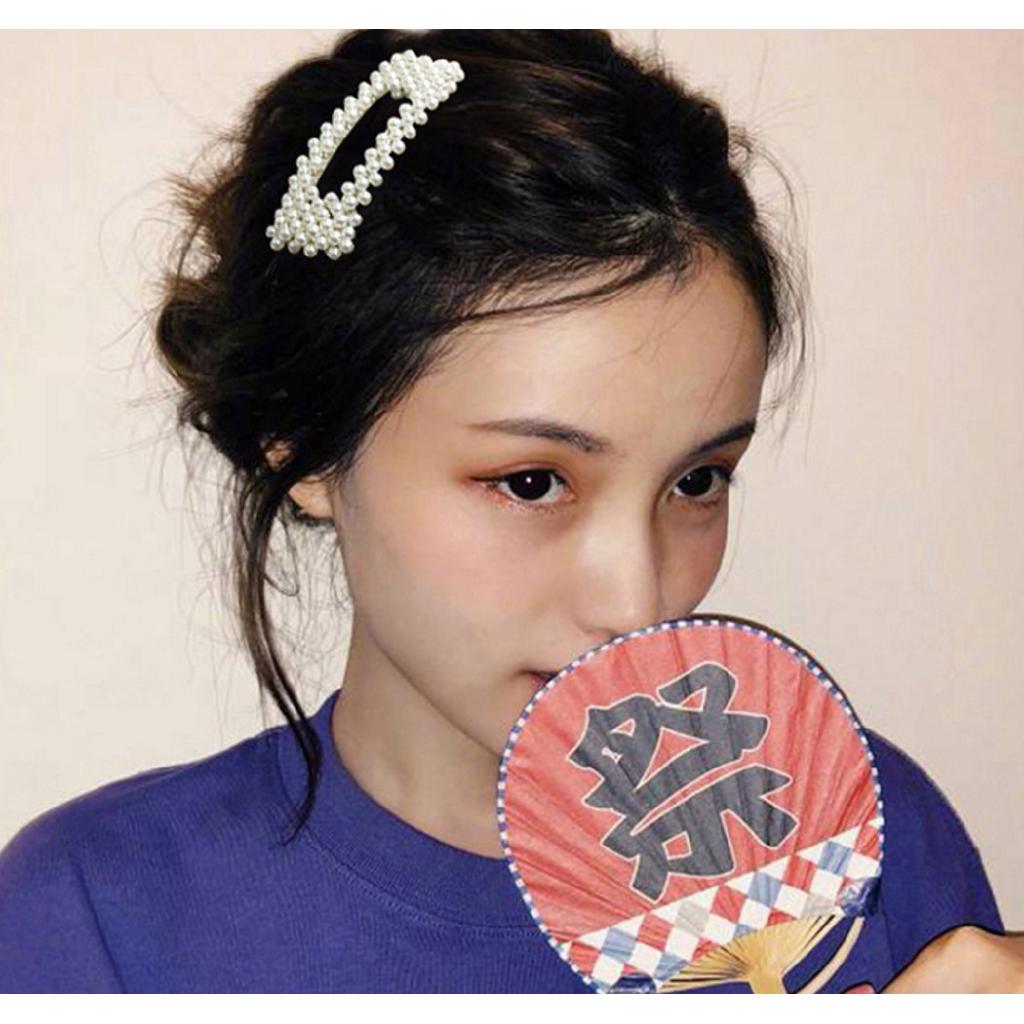 1Pc Jepit Rambut Poni Samping Model Baret Alloy Hias 1Pc Jepit Rambut Poni Samping Model Baret Alloy Hias