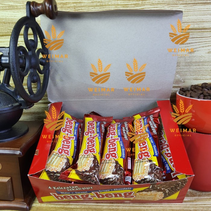 

Wafer-Biskuit- Bengbeng Reguler Isi 20 Pcs/Box -Biskuit-Wafer.