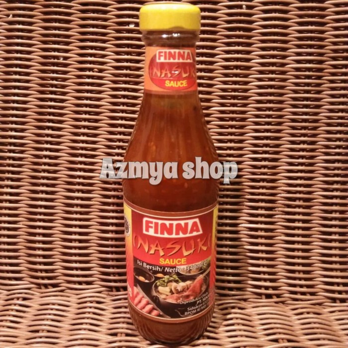 

Ready- Finna Inasuki Sauce 340Ml L Sauce Sambal L Sauce Shabu Shabu