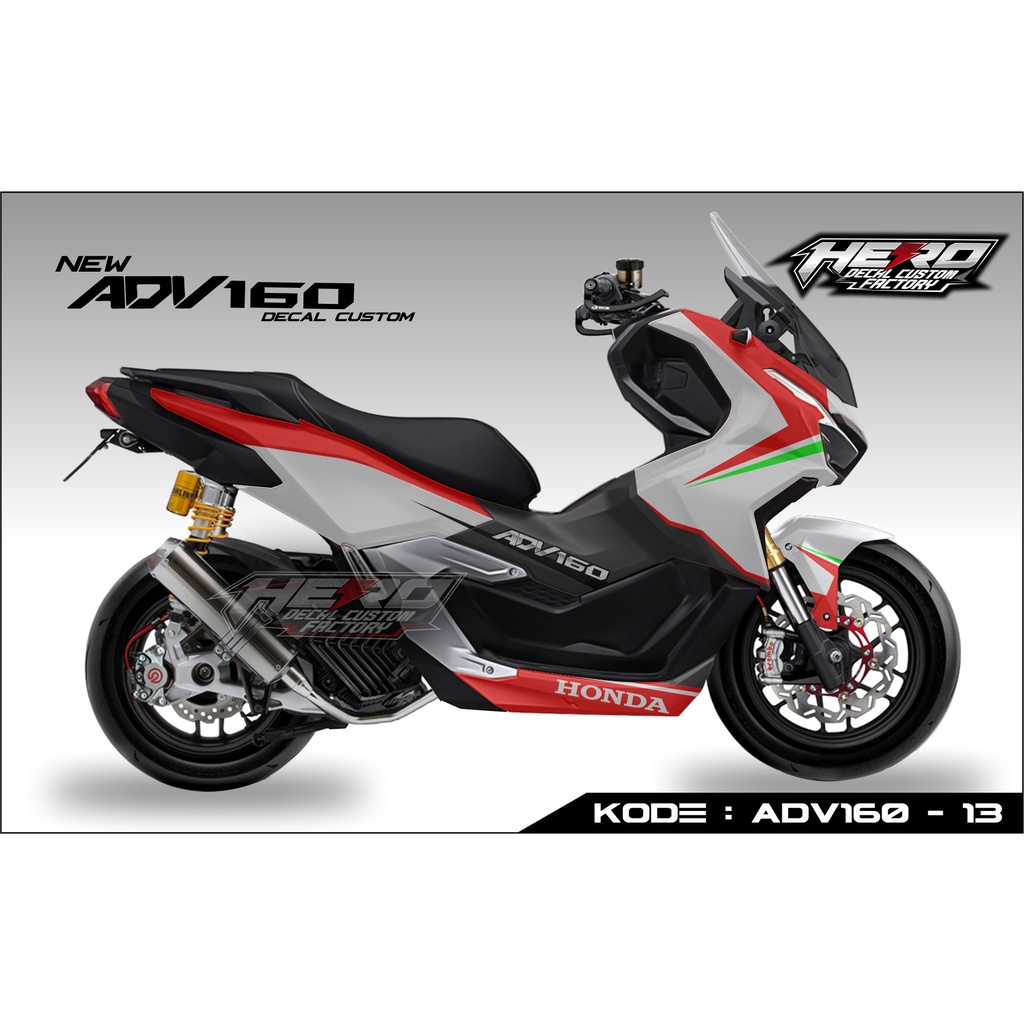 DECAL ADV 160 - DECAL ADV 160 VARIASI GRAFIK KODE 13