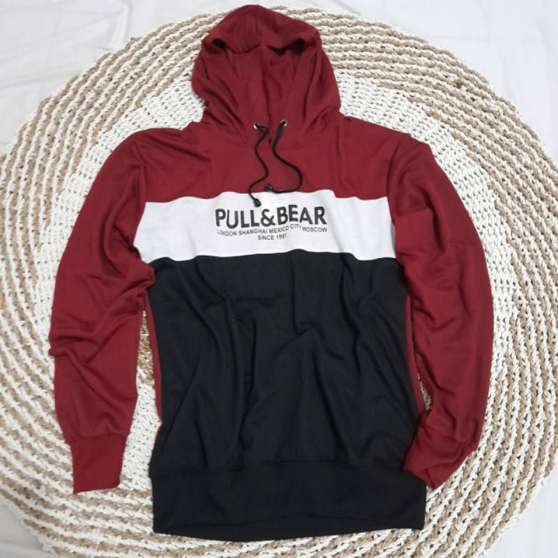Kaos Hoodie Lengan panjang Pria / Baju Kupluk Pria / Kaos Bertopi Lengan panjang / Kaos Pria