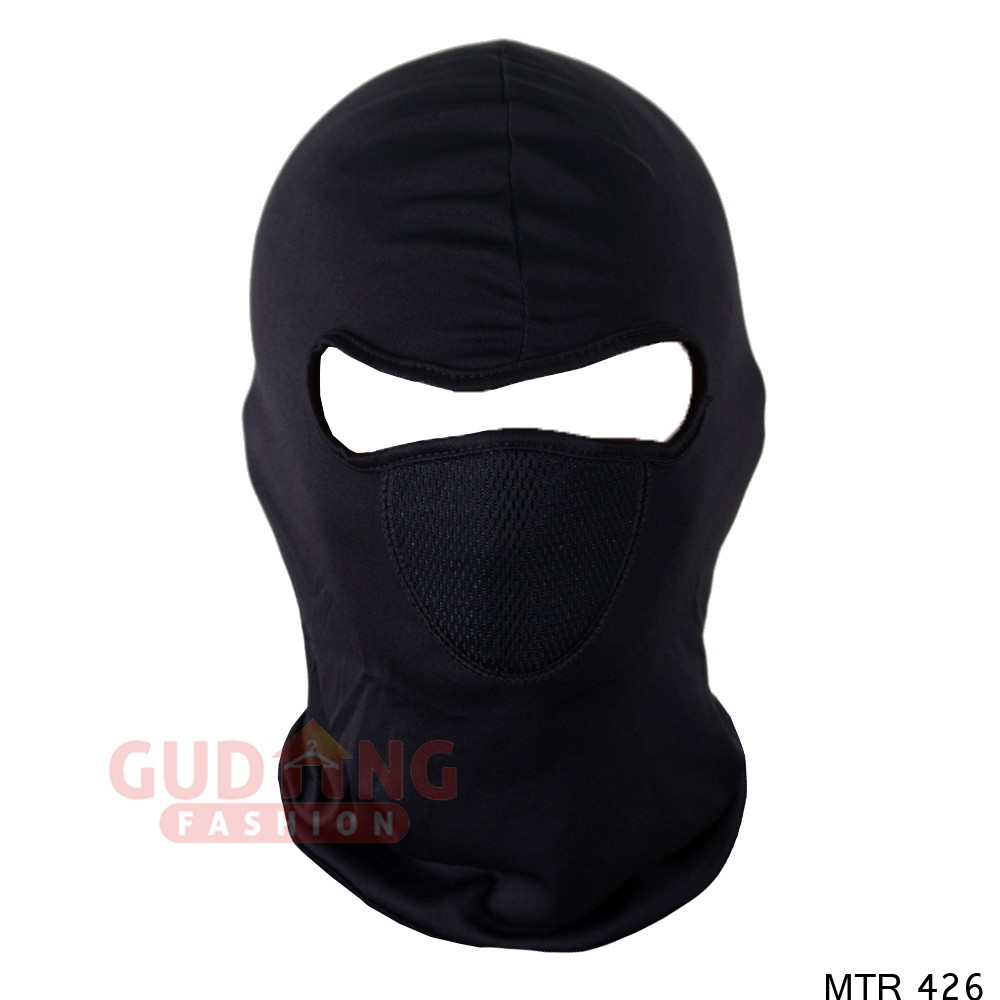 Masker Ninja Polos Pengendara Motor - MTR 426