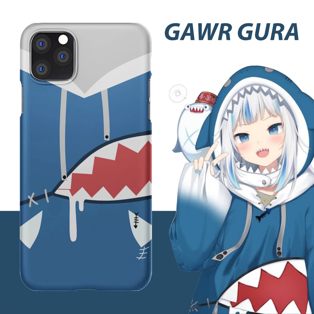 Phone Case Custom Gawr Gura 1 Hololive Iphone Samsung Xiaomi dll Kenichan