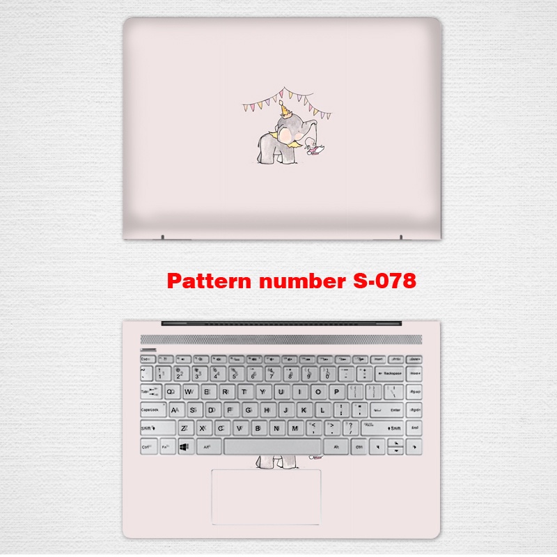Stiker Skin Vinyl 2 Sisi Motif Kartun Lucu Untuk Laptop 11 / 12 / 13 / 14 / 15 / 17 Inch Lenovo E4-ITL ideapad 14 ALC7 G3 1514