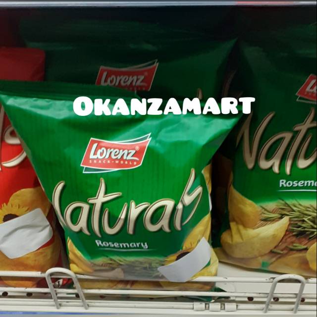 

Lorenz Natural Rosemary/Salted 100gr