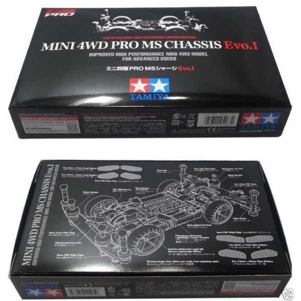 Tamiya Mini 4WD PRO MS Chassis EVO One
