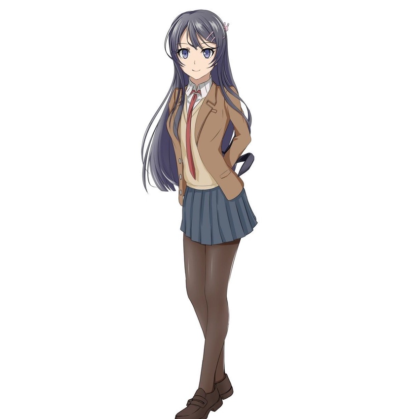 Kostum Cosplay Mai Sakurajima Seishun Buta Yarou wa Bunny Girl Senpai no Yume wo Minai