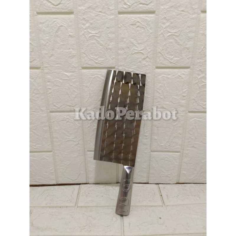 golok daging stainless - pisau cincang daging - golok cincang stainlis