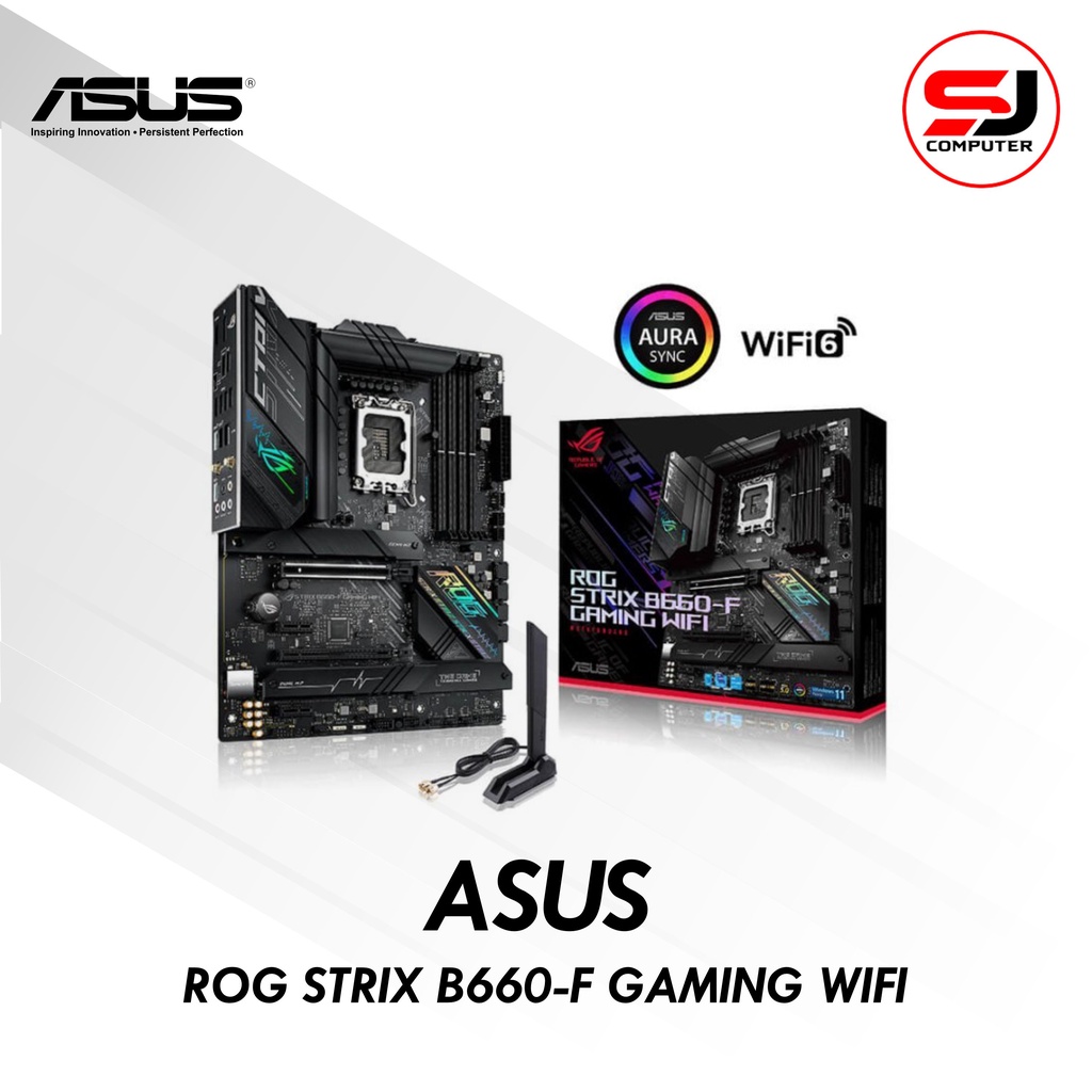 ASUS ROG STRIX B660-F GAMING WIFI | DDR5 Intel LGA1700 ATX Motherboard