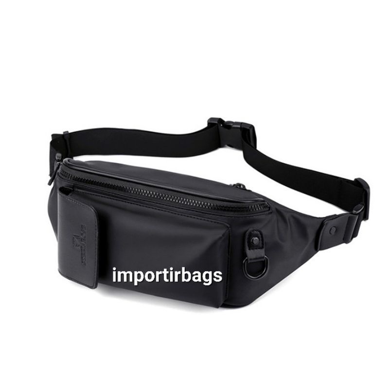 Tas Selempang Pria Waistbag Slempang Cowok Waterproof Weistbag Pinggang import murah