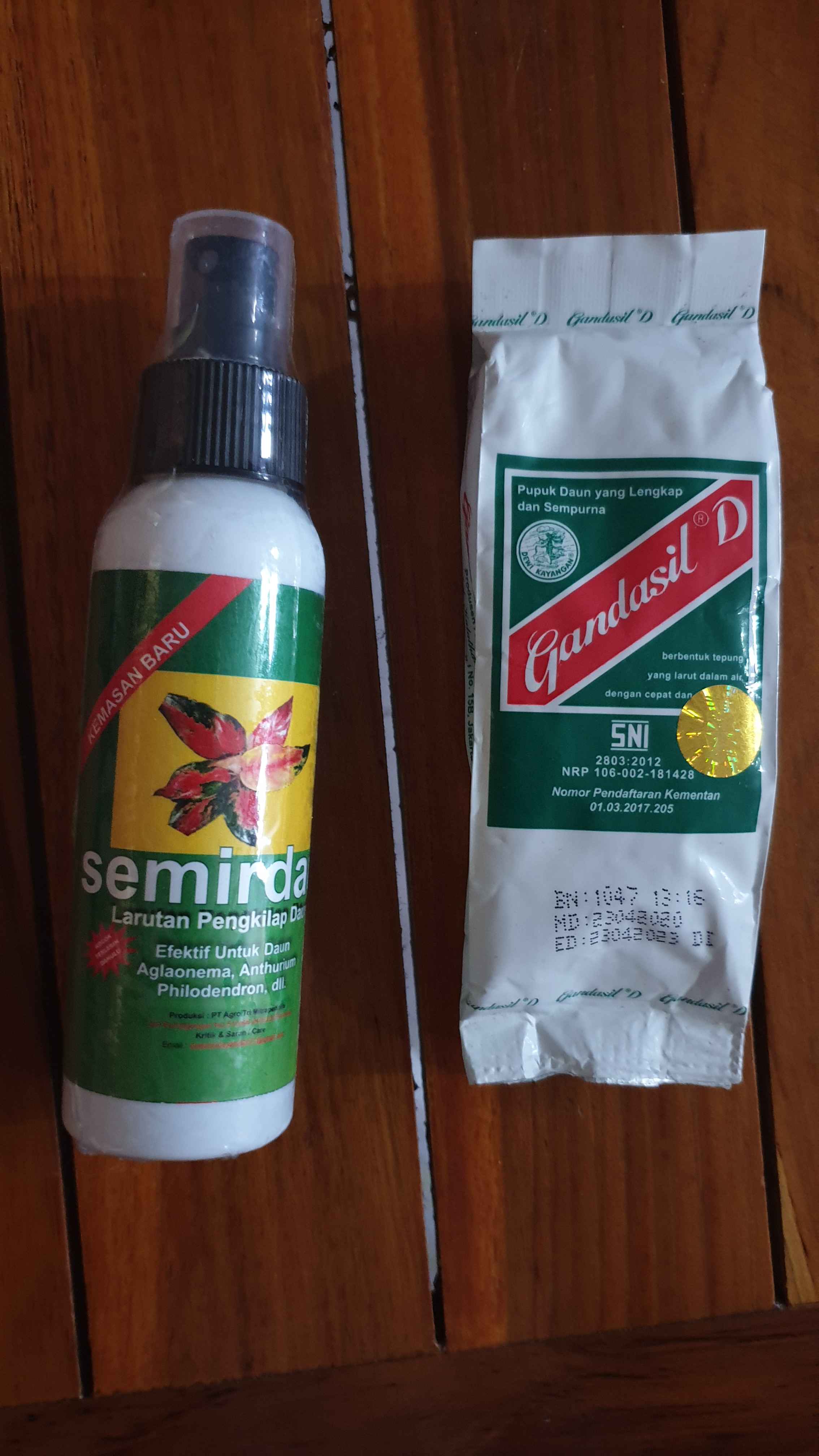 Semir Daun Plus Zpt Ipb 100 Ml Pengkilap Daun Seketika