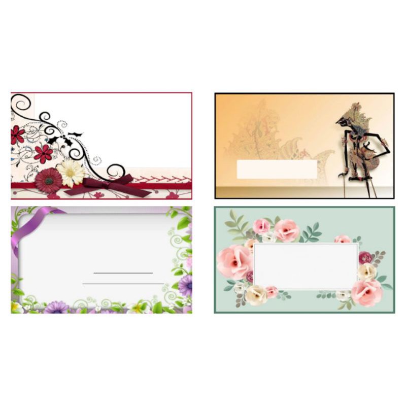 

[Bisa COD] Amplop Custom - Amplop Kondangan