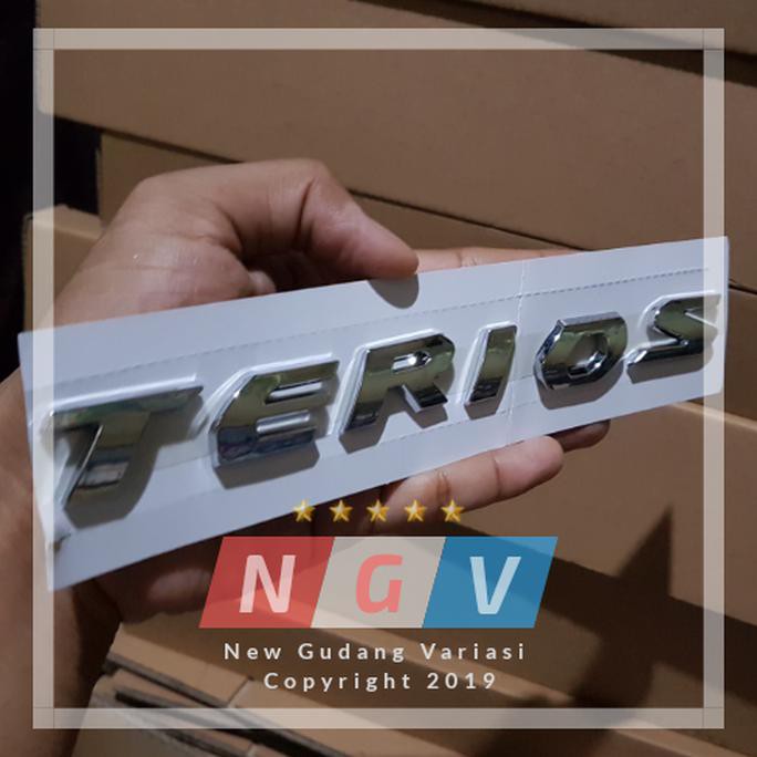 Engine Hood Emblem Terios / Logo Kap Mesin All New Terios | Emblem Mobil