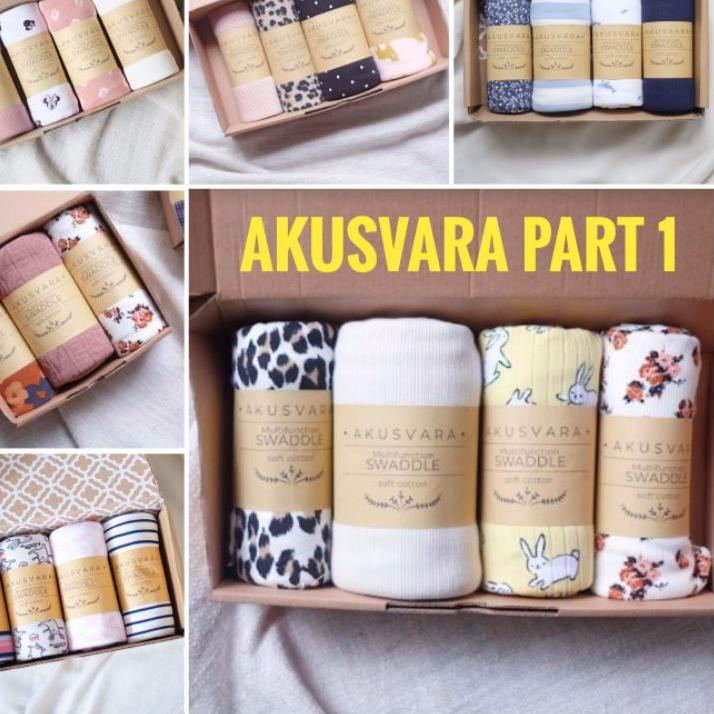 ❄ AKUSVARA BEDONG / SWADDLE / SELIMUT BAYI [SATUAN] ✲