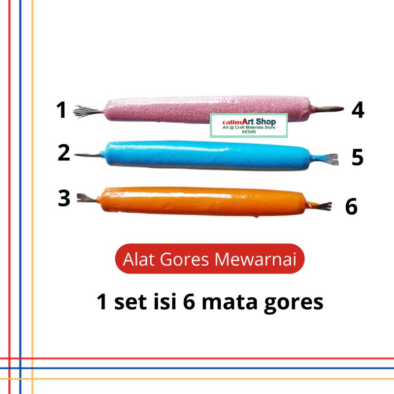 ALAT KERIK CRAYON/ ALAT GORES MEWARNAI