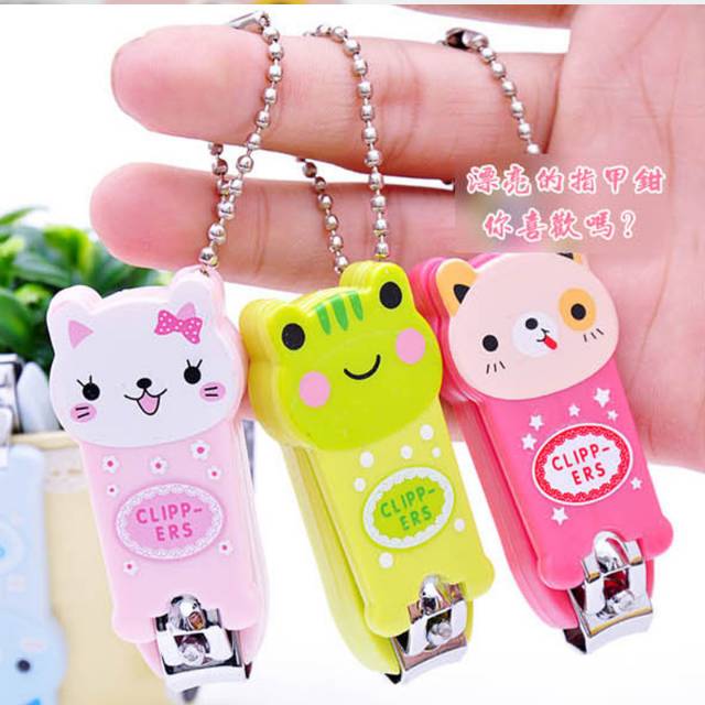 1234OS - Nail Clipper / Gunting Kuku Karakter Mini Lucu / Cute Nail Clipper Manikur.