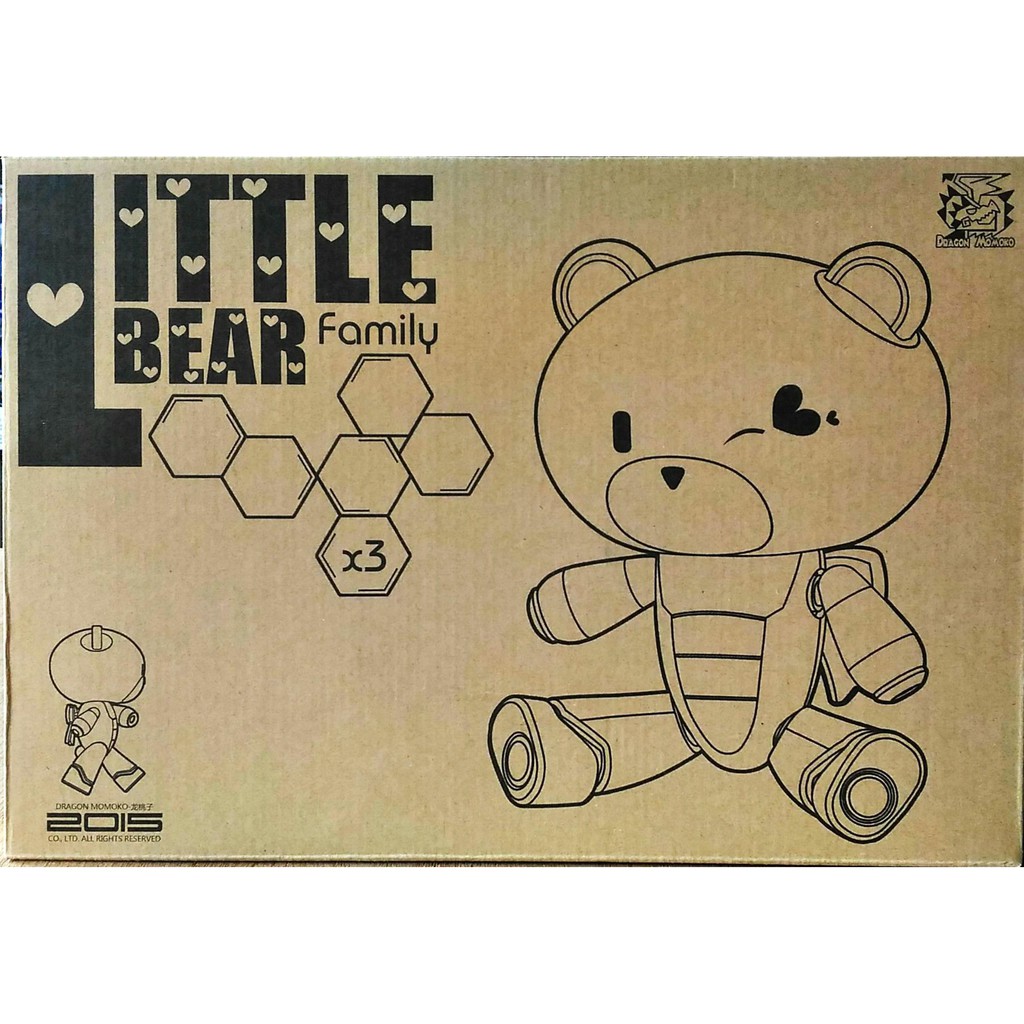 HG Dragon Momoko 1:144 Puchi Guy / Little Bear Family / Petit Bear