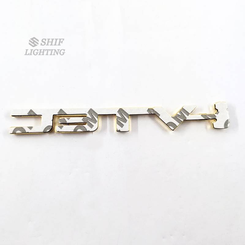 1pc Stiker Emblem Logo I-Vtec Ivtec Bahan Metal Warna Emas Untuk Mobil Honda