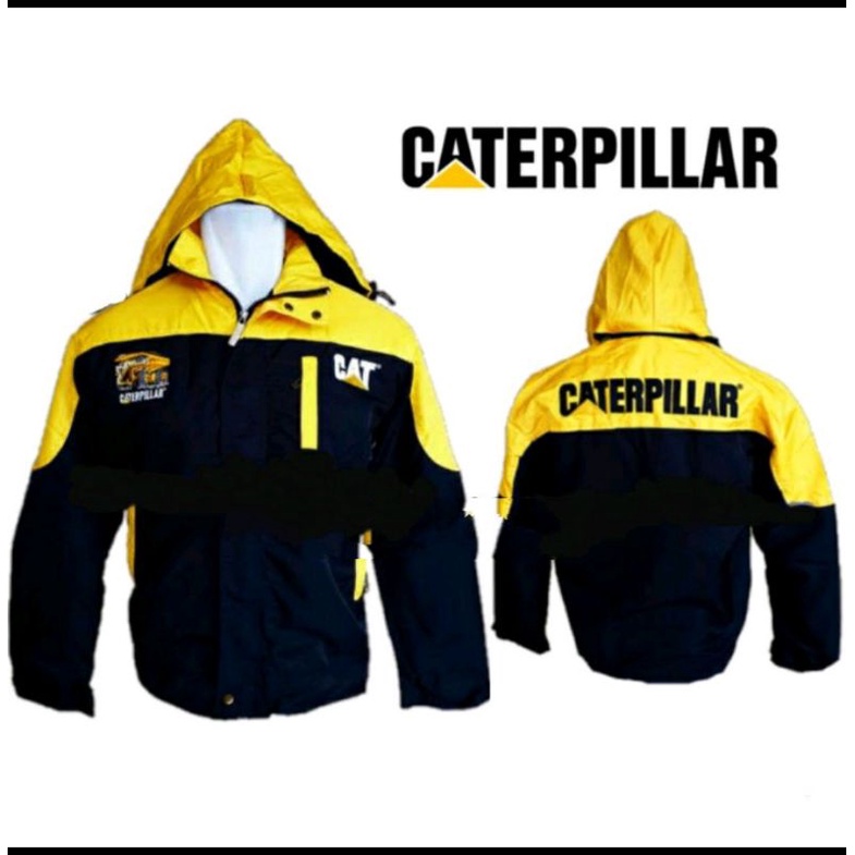 jaket / jaket caterpillar / freeport / tambang / alat berat / jaket paling murah